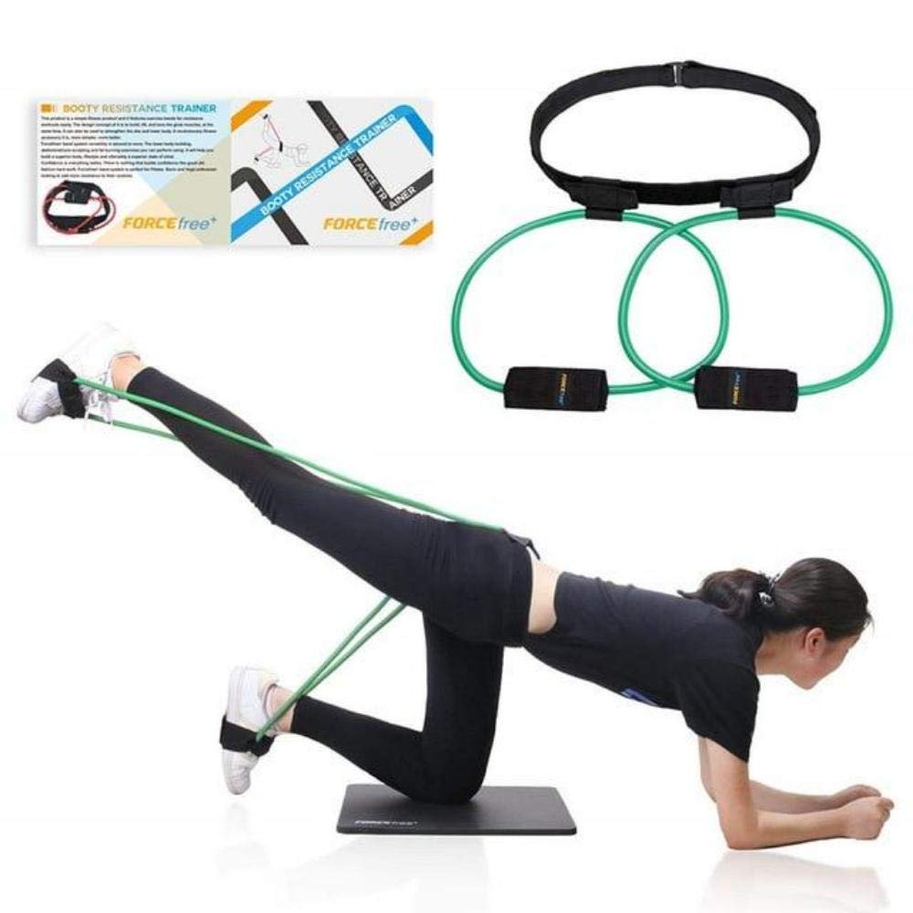Butt Workout Resistance Bands Tone Firm and Build Lift Shape Fitness Exercise