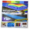 AES American Wholesale 3x5 Rainbow Peace Swirl Premium Waterproof Polyester Flag 3'x5' Durable Bold view 2
