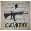 American Wholesale Gonzales Come Take It Gun Writing Background 2nd Amendment 3'x5' Polyester Flag view 1