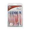 Bohning Zen Vanes, 4" Indoor Target Vane, 100pk, American Flag view 3