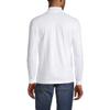 Lands' End Mens Long Sleeve Super-T Mockneck White Regular Small view 2