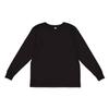 Marky G Apparel Men's Boys' Fine Jersey Long-Sleeve T-Shirt Crewneck, Granite Heather, Small view 1