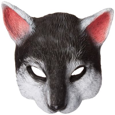 HMS Unisex-Adult's Supersoft CAT MASK, Black, One Size