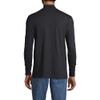 Lands' End Mens Long Sleeve Super-T Mockneck Black Regular Medium view 2
