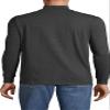 Lands' End Mens Long Sleeve Super-T Mockneck Dark Charcoal Heather Regular X-Large view 2