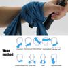 TANCANO Cooling Towel 2 Pack Microfiber Sports Sweat Towel for Golf Workout Swimming Gym Yoga Travel Camping Fitness 40"x12" view 4