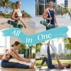 Tumaz Yoga Mat Strap [MAT NOT Included] (2 Sizes) with Extra Thick & Comfy Delicate Texture, Adjustable Yoga Mat Carrier view 2