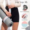 Tumaz Yoga Mat Strap [MAT NOT Included] (2 Sizes) with Extra Thick & Comfy Delicate Texture, Adjustable Yoga Mat Carrier view 3