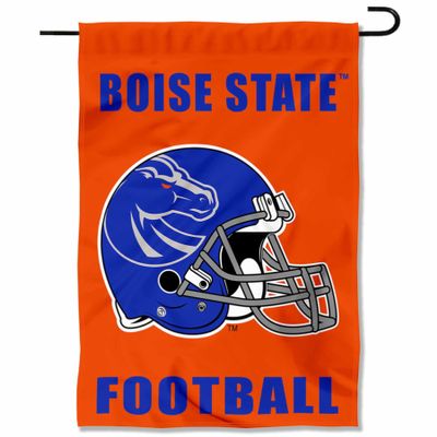 Boise State Broncos Football Helmet Garden Yard Flag