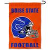 Boise State Broncos Football Helmet Garden Yard Flag view 1