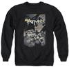 Batman Batman One Unisex Adult Crewneck Sweatshirt for Men and Women, 2X-Large Black view 1