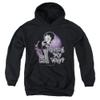 Betty Boop My Way Unisex Youth Pull-Over Hoodie for Boys and Girls, X-Large Black view 1