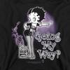 Betty Boop My Way Unisex Youth Pull-Over Hoodie for Boys and Girls, X-Large Black view 2