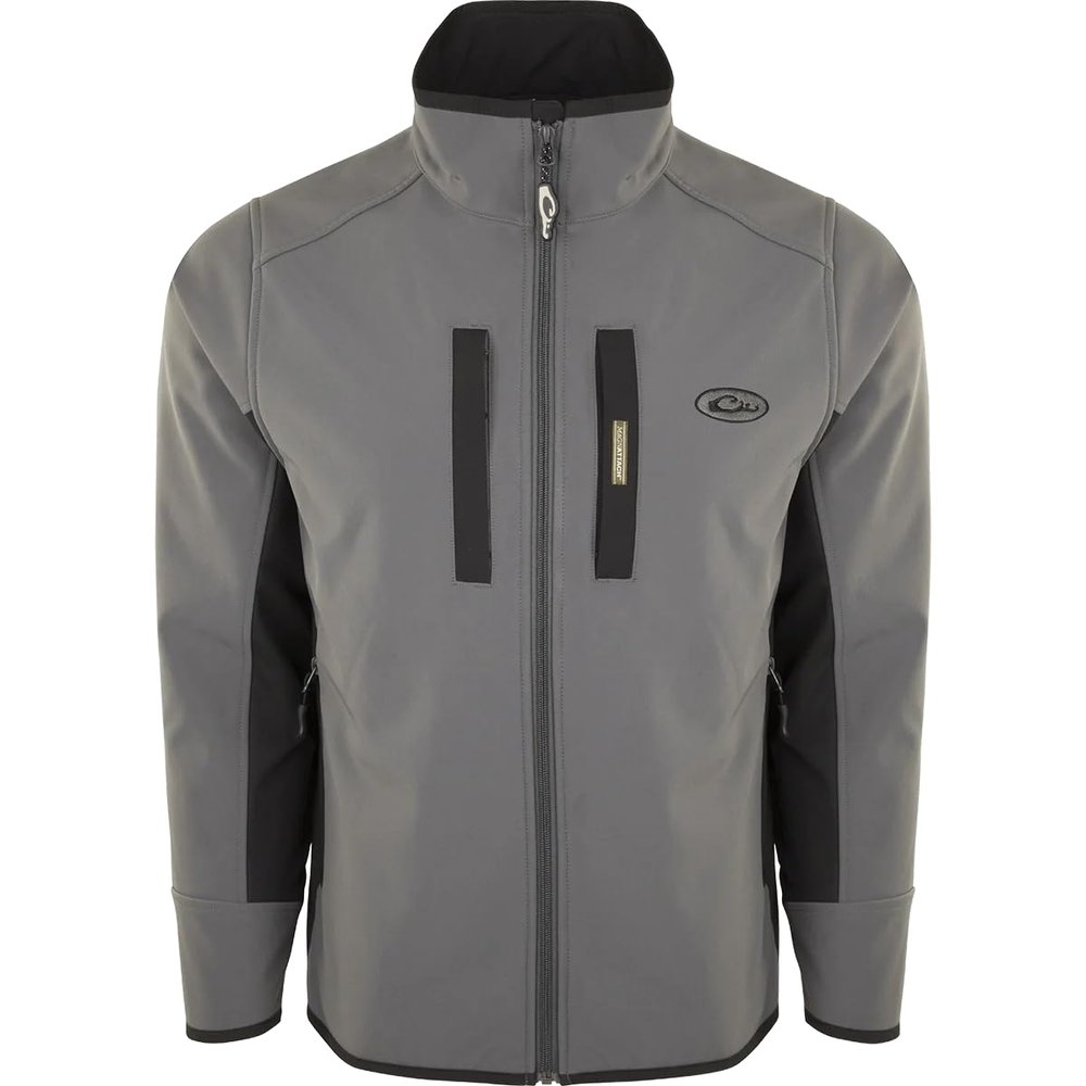Drake Windproof Tech Jacket Charcoal/Black SM