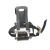 H.F Exchange Right Foot Pedal Set  Gray | Stationary Exercise Bike Pedal and Toe Clips Cage with Adjustable Strap for Indoor Bicycles | Works with Nordic-Track S15i S22i | P/N 393598 view 1