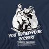 Abbott & Costello Off Your Rocker Unisex Youth Pull-Over Hoodie for Boys and Girls, Large Navy view 2