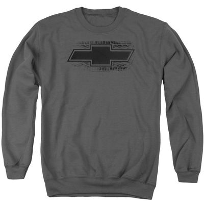 Chevrolet Bowtie Burnout Unisex Adult Crewneck Sweatshirt for Men and Women, Medium