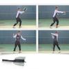 Power Resistance Tennis Racket Swing Trainer Practice Aid Speed Training Grip Which is Very Useful and Convenient. view 3