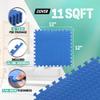 Yes4All EVA Interlocking Mats, Puzzle Floor Tiles, Foam Floor Padding with Border for Furniture, Home Space, Living Room, Garage 11,15,32,99 SQFT view 2