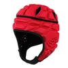 Surlim Rugby Helmet Headguard Headgear for Soccer Scrum Cap Soft Protective Helmet for Kids Youth Red Medium view 1