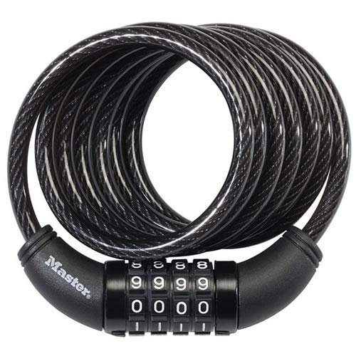 6-Ft. Bike Cable With Combination Barrel Lock