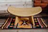 BLUECONY Meditation Bench IKUKO Basic, Preassembled Version, Wooden Kneeling Ergonomic Seiza - Solid Wood Natural, Low Height (6" or 16 cm) view 2