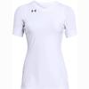 Under Armour Women's Volleyball Powerhouse Shorsleeve Jersey White SM view 1
