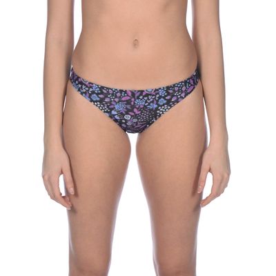 arena Rule Breaker Real Brief Maxlife Bikini Bottom, Multicolor - Black, XX-Small