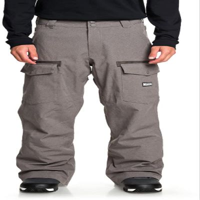 DC Code Snowboard Pants Mens Sz XL Dark Gull Grey