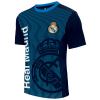 Icon Sports Compatible with Real Madrid Real Madrid Officially Licensed Soccer Poly Shirt Jersey -24 Small Black view 1