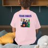 Custom Youth T Shirt Design Your Own Personalized Add Your Image Front Back Side Pink view 3