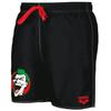 ARENA Superhero Print MaxLife Swim Boxer Swimsuit, Black - Multicolor, X-Large view 2