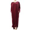 Clopon Womens Sexy Maxi Split Dress with Pockets Long Sleeve Dresses for Ladies Solid Color Long Dress view 1