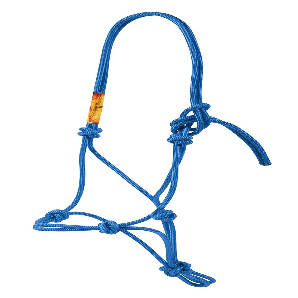 Downunder Horsemanship Rope Halter (Blue, Newborn)