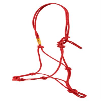 Downunder Horsemanship Rope Halter (Red, Small)