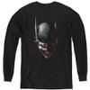 Batman Batman Who Laughs Head Youth Long Sleeve T Shirt, Small Black view 1