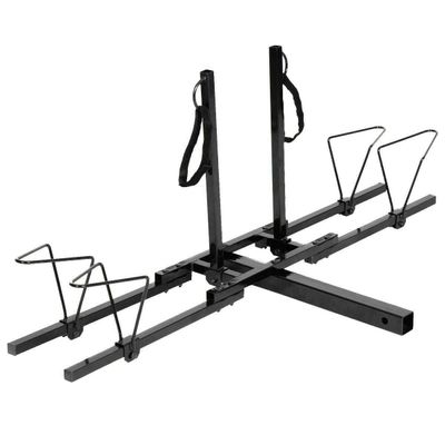 Thaisan7, Bike Bicycle Carrier Hitch 2'' Receiver Heavy Duty Mount Rack Truck for 2 bike travelling and relax time- 59" x 23.5" x 23.5"
