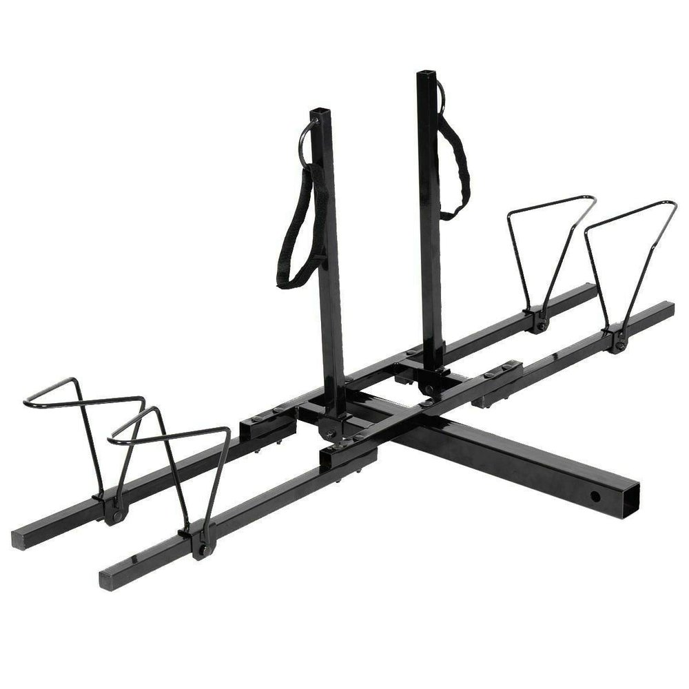 Thaisan7, Bike Bicycle Carrier Hitch 2'' Receiver Heavy Duty Mount Rack Truck for 2 bike travelling and relax time- 59" x 23.5" x 23.5"