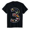 3rd Birthday T-Shirt Boys Cars Vehicles 3 Years Birthday T-Shirt view 1