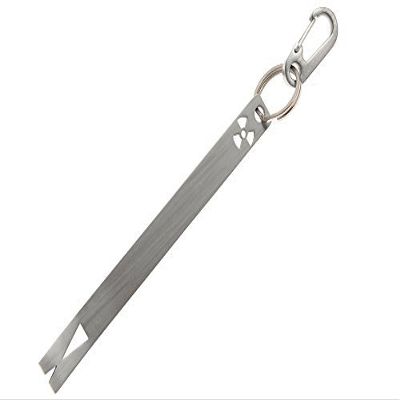 ROCKBROS TI0221+TI0009+TI0034 Titanium PRY Bar Nail Puller Key Holder
