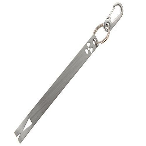 ROCKBROS TI0221+TI0009+TI0034 Titanium PRY Bar Nail Puller Key Holder