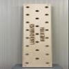 Plyobox Warehouse 12"x48" Climbing Pegboard, Custom Engraving Options Climbing peg Board, MMA Training, Ninja Warrior, Strength Training view 1