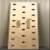 Plyobox Warehouse 12"x48" Climbing Pegboard, Custom Engraving Options Climbing peg Board, MMA Training, Ninja Warrior, Strength Training view 3