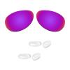 Replacement Lenses & Nosepads for Oakley Feedback Sunglasses (Midnight Sun-Polarized) view 1