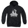 Betty Boop Street Angel Unisex Youth Pull-Over Hoodie for Boys and Girls, Medium Black view 1