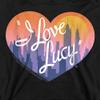 I Love Lucy Heart of The City Unisex Youth Pull-Over Hoodie for Boys and Girls, Small Black view 2