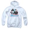Trevco Hawaii 5 0 Book Em Danno Unisex Youth Pull-Over Hoodie for Boys and Girls, Small White view 1