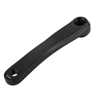 Bnineteenteam 170mm Crank Arm Aluminum Alloy Left Hand Crank Arm Replacement Accessory for Mountain Road Bike(Black-)