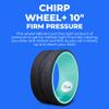 Chirp Wheel+ Foam Roller, Back & Neck Pain Relief, Mint 10-Inch view 2