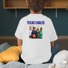 Custom Youth T Shirt Design Your Own Personalized Add Your Image Front Back Side White view 3